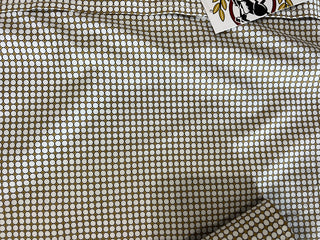 MEN'S STRETCH DOT PRINT BUTTON-DOWN WESTERN SHIRT
