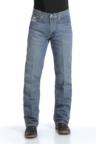 Cinch Men's White Label Medium Wash Relaxed Fit Straight Leg Jeans