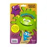 Smoosh N' Stick Monsters, Assorted Styles, Individually Pkgd