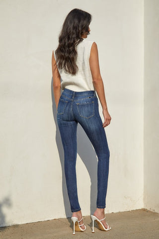 MID RISE SUPER SKINNY TATE JEANS