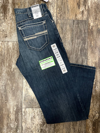 Cinch Men's White Label Dark Wash Relaxed Fit Straight Leg Jean