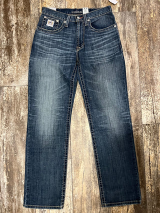 Cinch Men's White Label Dark Wash Relaxed Fit Straight Leg Jean