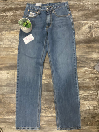 Cinch Men's White Label Medium Wash Relaxed Fit Straight Leg Jeans