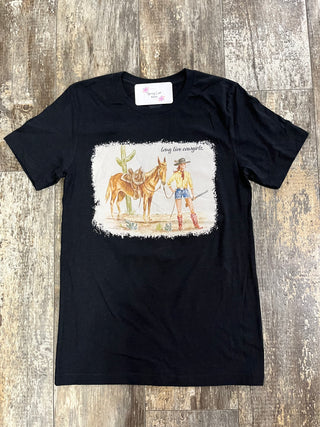 LONG LIVE COWGIRLS TEE BY TEXAS TRUE THREADS