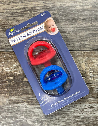 2 Pack Sweetie Soother Pacifier Sets.