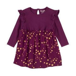 Baby Girl Purple Ruffle Dress